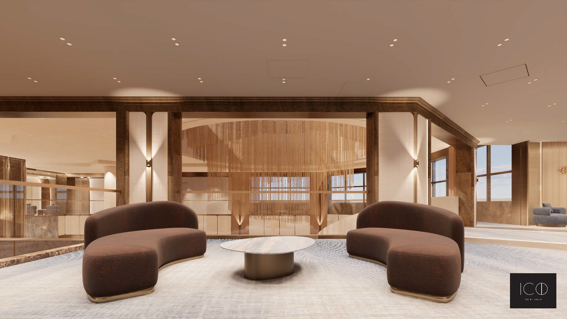 Existing lounge or chill area